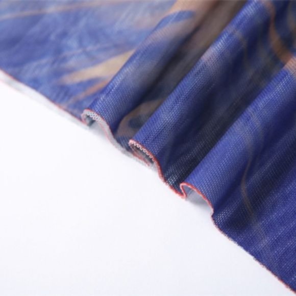 Xena Sheer: Exhibit Mesh Sleeveless Midi Coverup Tunic Dress - Picture 16 of 16